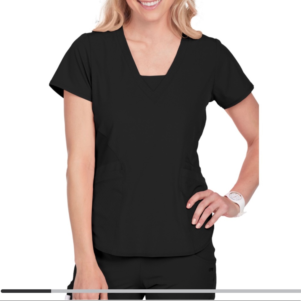 Black Scrub Top Bundle
